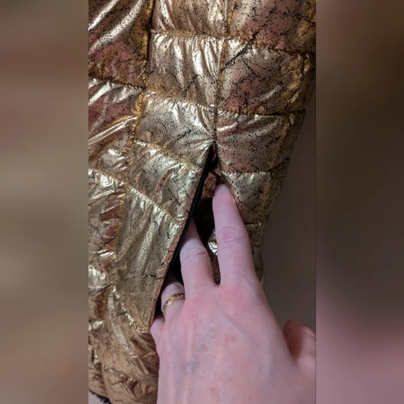 Fashion Nova Black Faux Fur Reversible Jacket - Picture 5 of 8